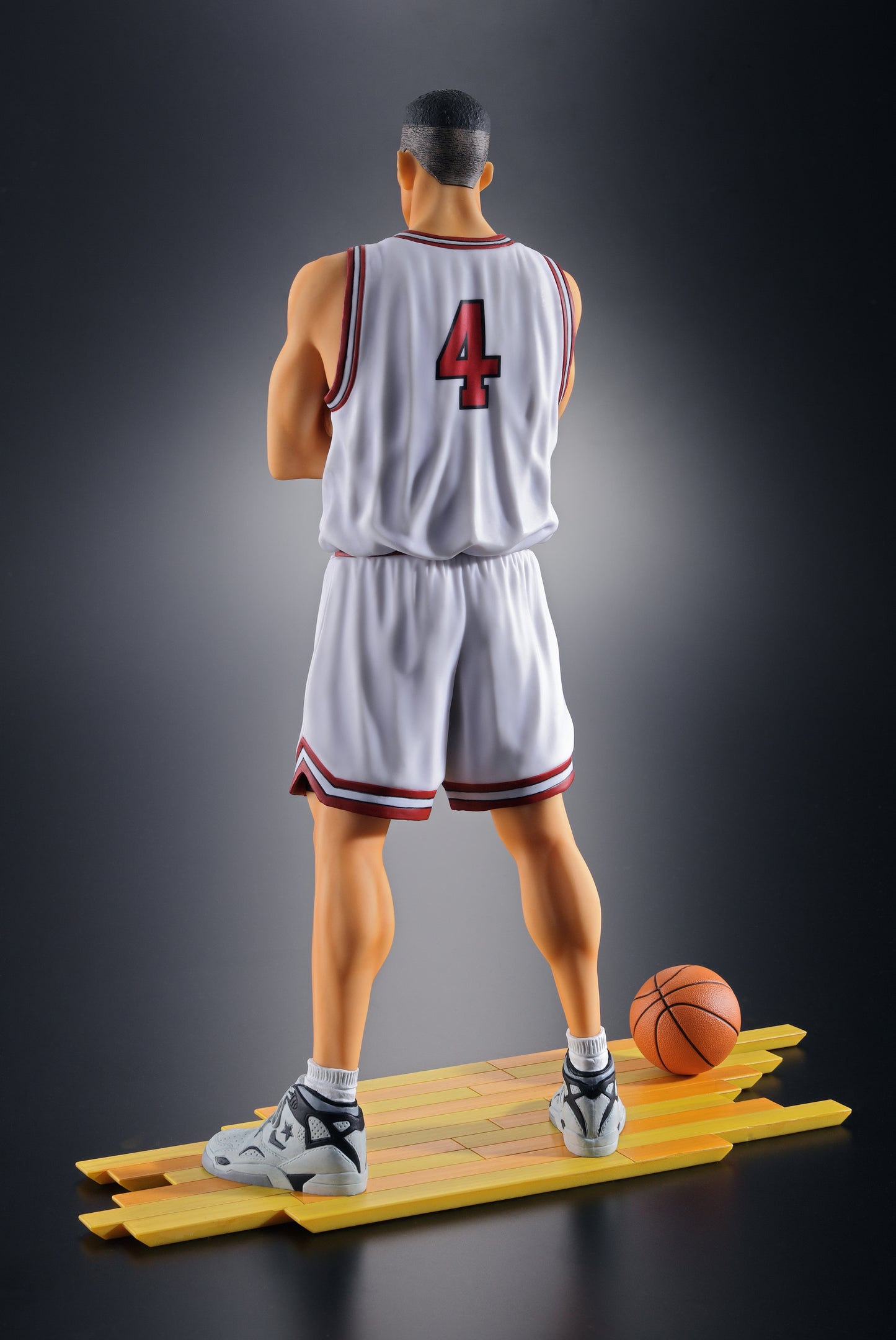 The spirit collection of Inoue Takehiko『 SLAM DUNK 』赤木 刚宪 特別限定 away game ver.(white color uniform) 人物模型(Figure / 手办) ※附 官方传单