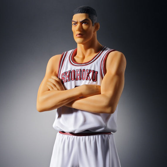 The spirit collection of Inoue Takehiko『 SLAM DUNK 』赤木 刚宪 特別限定 away game ver.(white color uniform) 人物模型(Figure / 手办) ※附 官方传单
