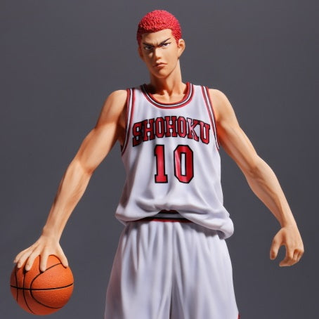 The spirit collection of Inoue Takehiko『 SLAM DUNK 』樱木 花道 特別限定 away game ver.(white color uniform) 人物模型(Figure / 手办) ※附 官方传单