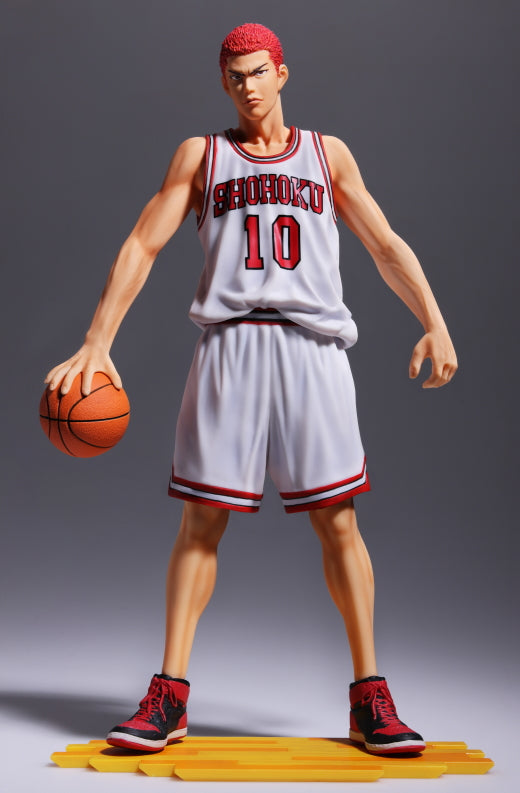 The spirit collection of Inoue Takehiko『 SLAM DUNK 』樱木 花道 特別限定 away game ver.(white color uniform) 人物模型(Figure / 手办) ※附 官方传单