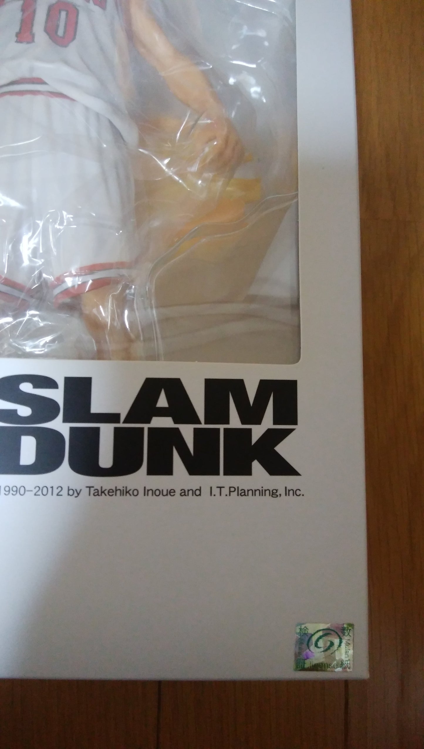 The spirit collection of Inoue Takehiko『 SLAM DUNK 』樱木 花道 特別限定 away game ver.(white color uniform) 人物模型(Figure / 手办) ※附 官方传单
