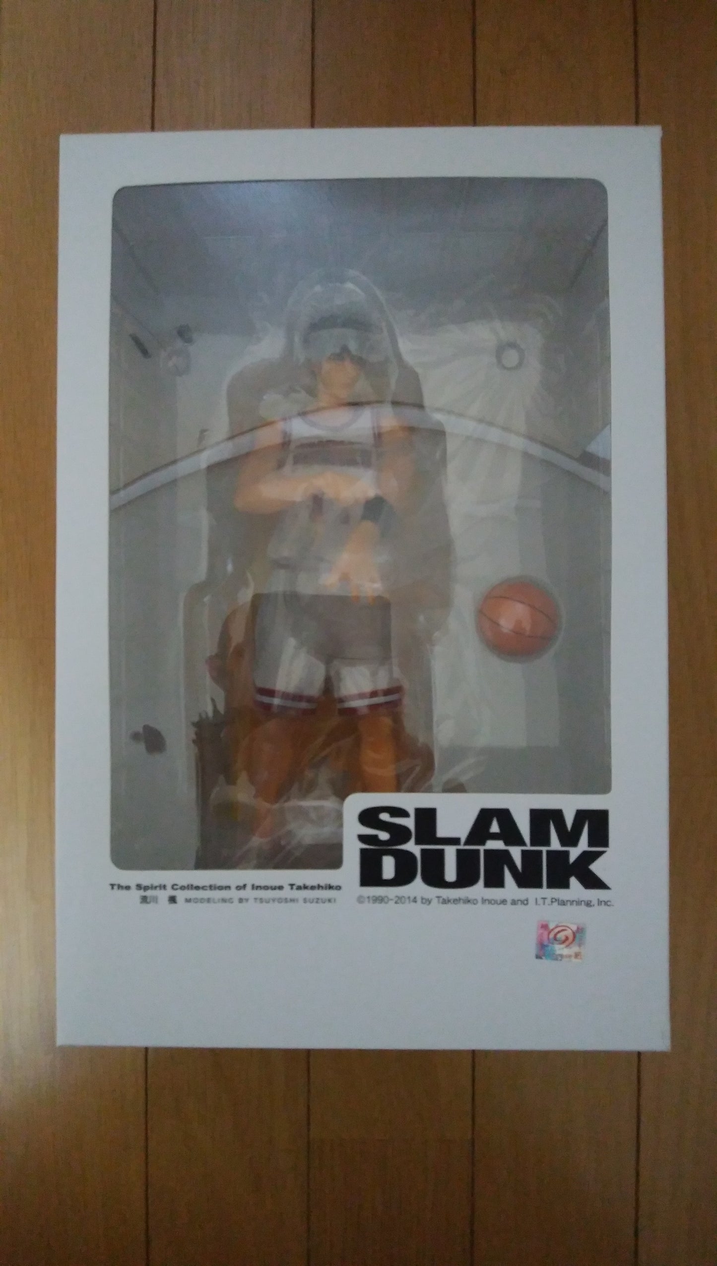 The spirit collection of Inoue Takehiko『 SLAM DUNK 』流川 枫 特別限定 away game ver.(white color uniform) 人物模型(Figure / 手办) ※附 官方传单
