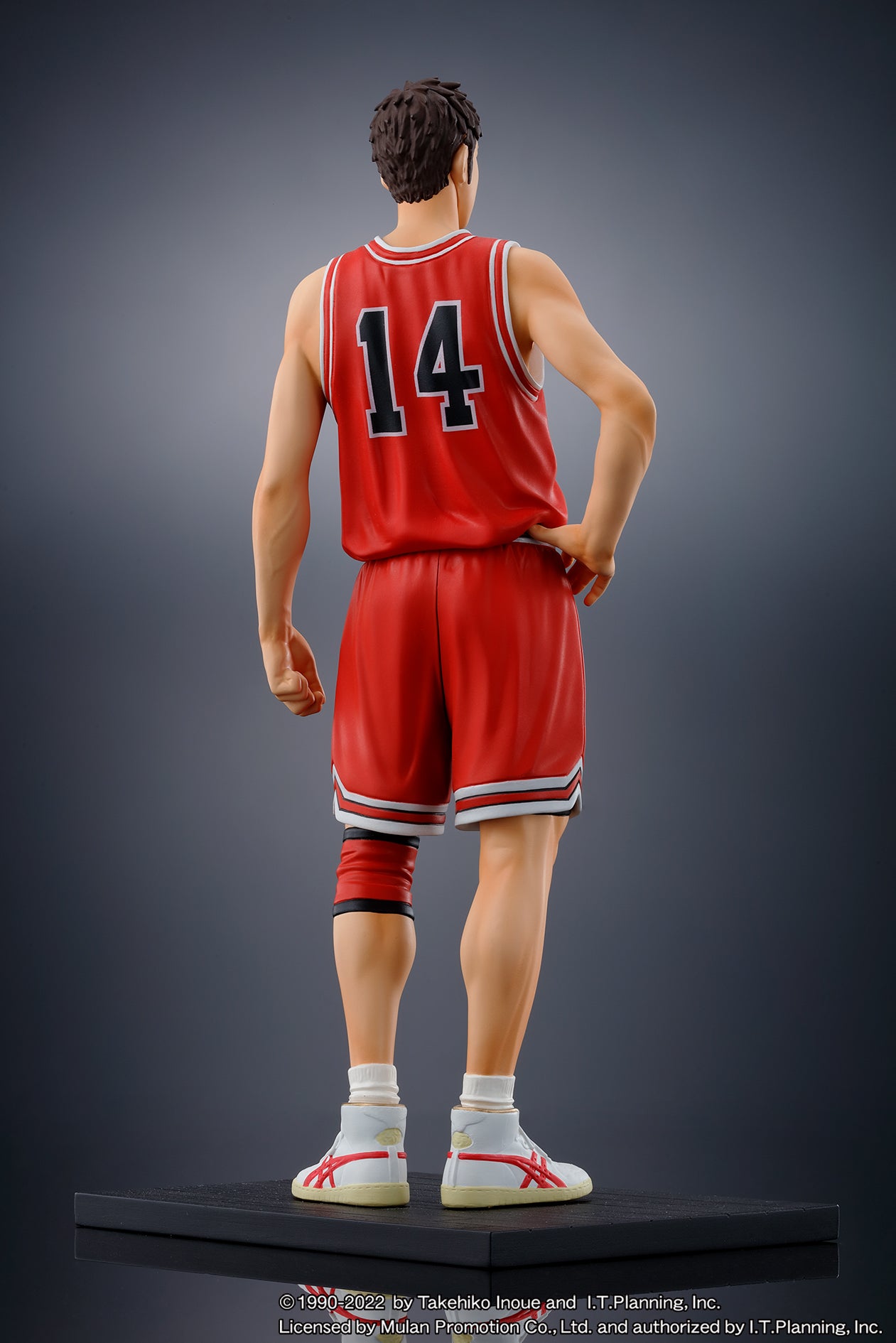 SLAM DUNK One and Only Hisashi Mitsui figure back view