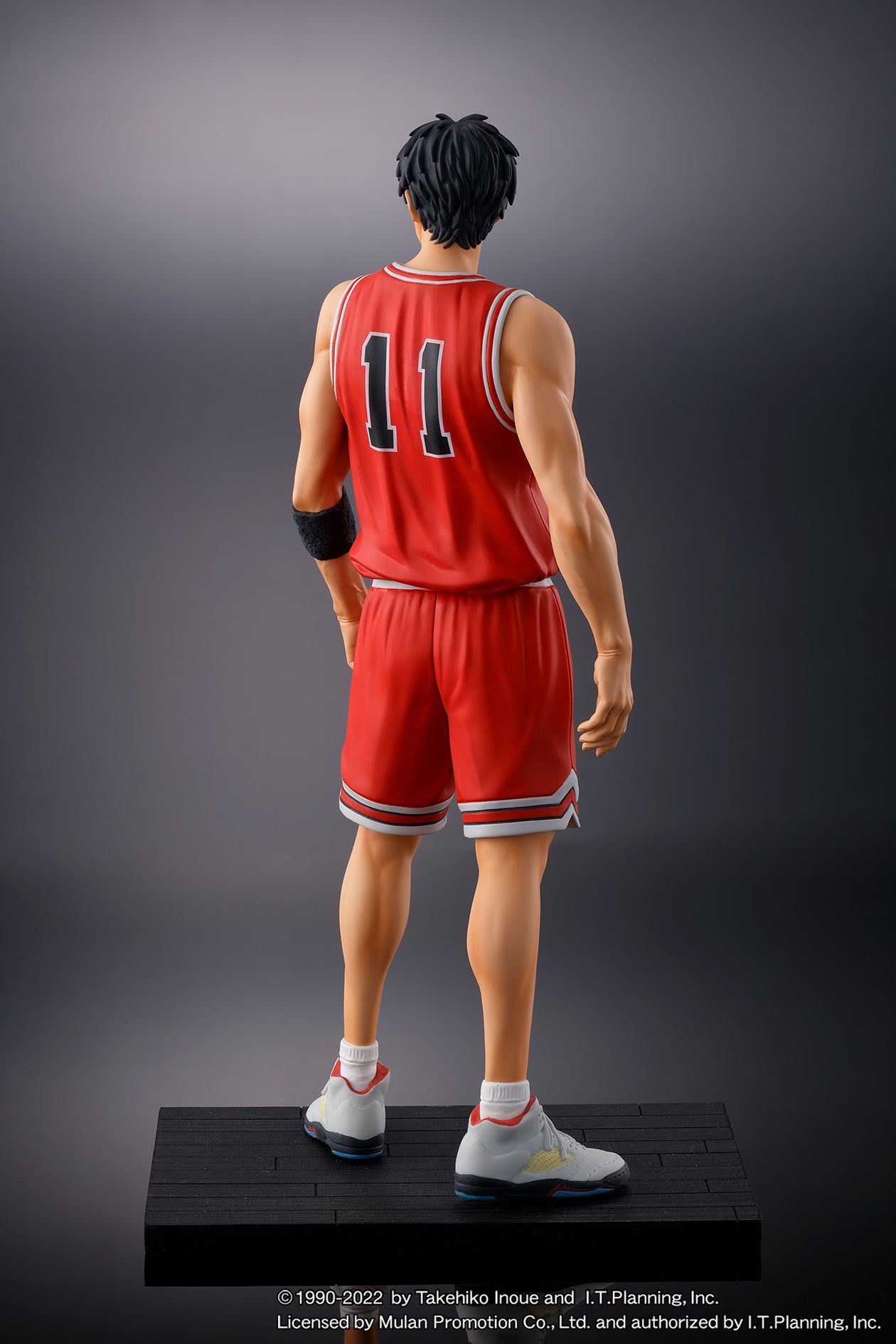 SLAM DUNK One and Only Kaede Rukawa figure back view