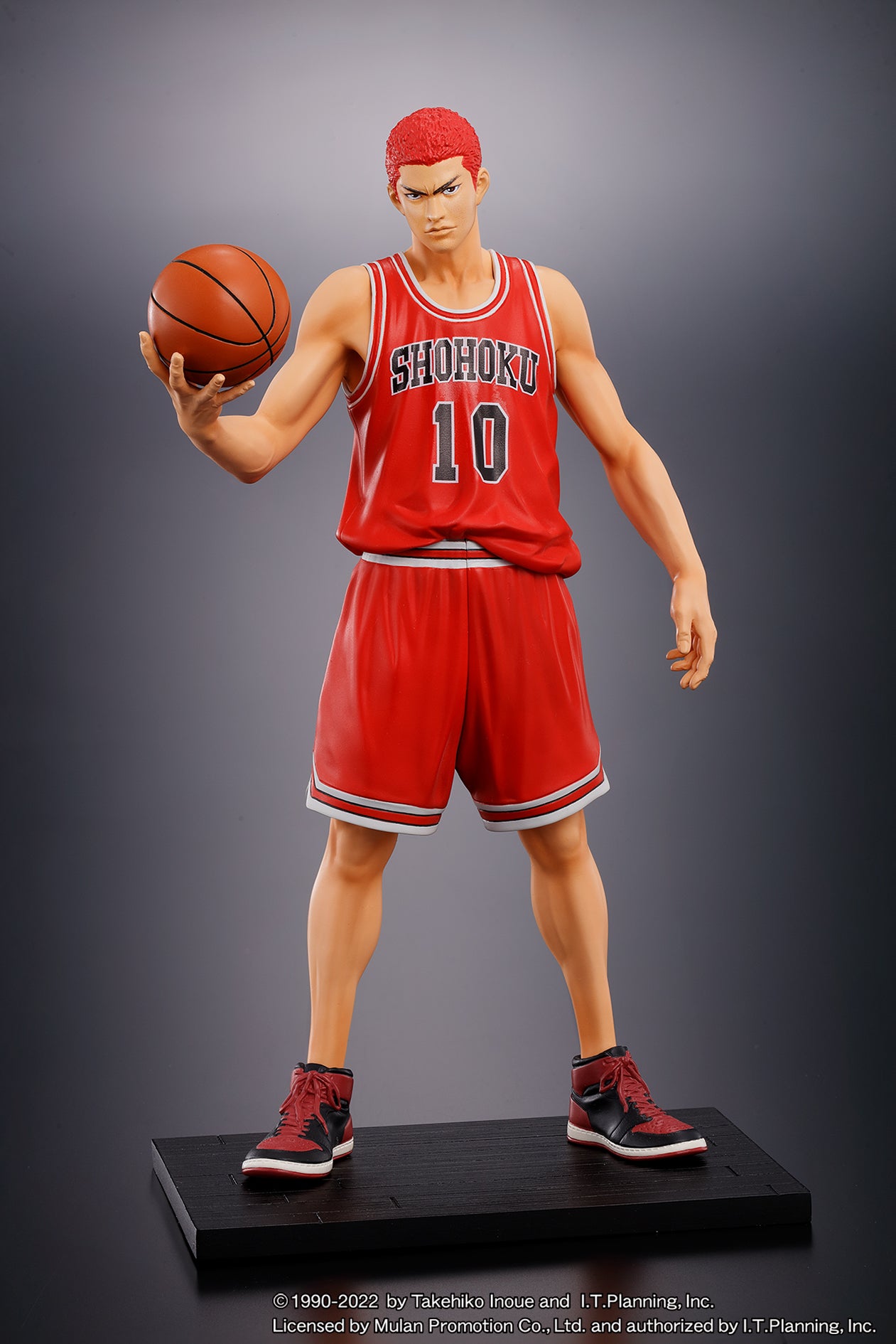 The spirit collection of Inoue Takehiko SLAM DUNK One and Only Hanamichi Sakuragi Complete Figure Official figure with official flyer