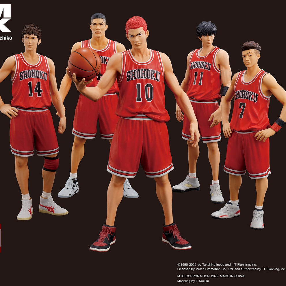 [ SLAM DUNK ] One and Only SHOHOKU STARTING MEMBER SET 5 figures (Black ...